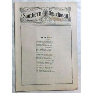  Southern Churchman   August 2, 1924 Langbourne Meade 