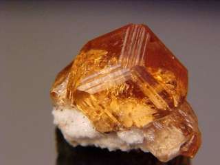 SUPERB GEM Hessonite Garnet Crystal JEFFREY MINE, CANADA  