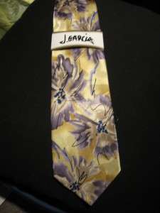 Jerry Garcia Mens Handmade Designer Tie,Poet Collection  