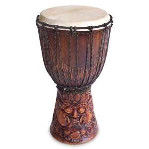 Mahogany jambe drum, Bhoma, Lord of the Forest 
