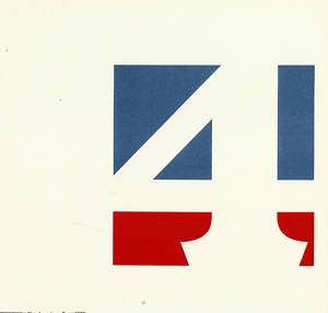 Robert Indiana American Four Limited Ed Lithograph  