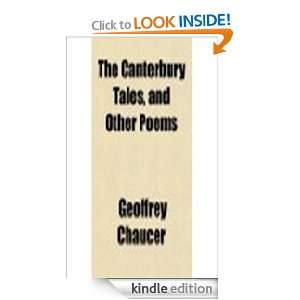 The Canterbury Tales and other Poems: Geoffrey Chaucer:  