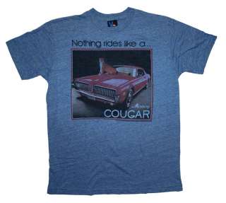 Nothing Rides Like A Mercury Cougar Junk Food Vintage Style Soft T 