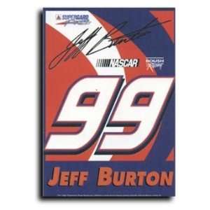 Jeff Burton   Nascar Banner