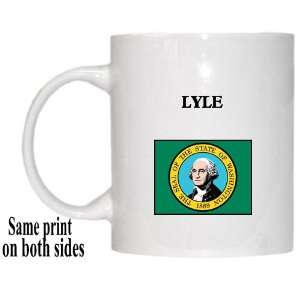  US State Flag   LYLE, Washington (WA) Mug 