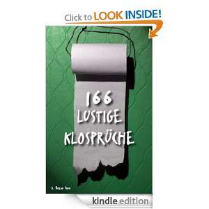 166 lustige Klosprüche (German Edition): A. Bernd Abel:  