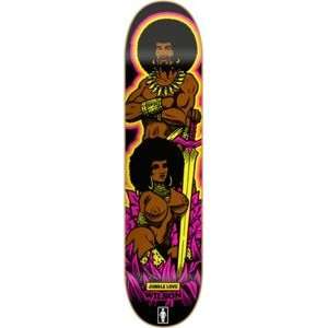  Girl Jeron Wilson Black Light Skateboard Deck   8 x 31.87 
