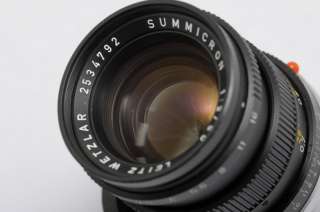 Leica Summicron M 50mm f/2 50/2 Ver.3  