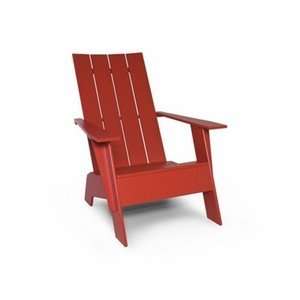  Loll 4 Slat Standard Adirondack Chair: Patio, Lawn 