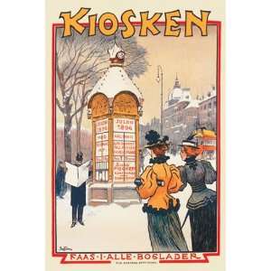  Kiosken by Paul Fischer 12x18