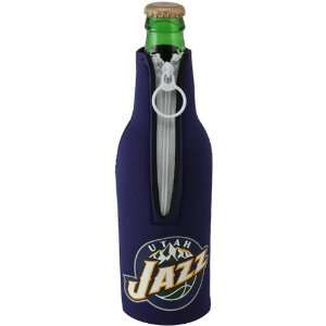  NBA Utah Jazz Navy Blue Zippered 12oz. Bottle Coolie 