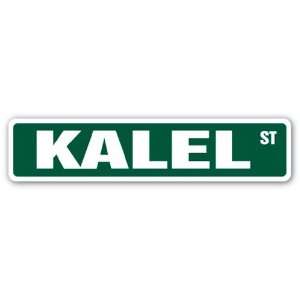  KALEL Street Sign name kids childrens room door bedroom 