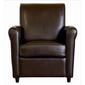  Feste Leather Accent Chair and Ottoman Leather: (As Shown 