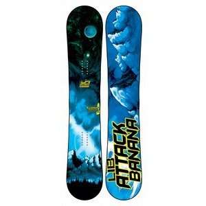  Lib Tech Attack Banana EC2BTX Snowboard 156 Sports 