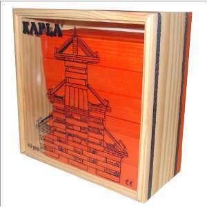  Kapla 40 Piece Building Set   Orange (#KPCO40): Toys 