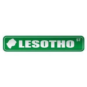   LESOTHO ST  STREET SIGN COUNTRY
