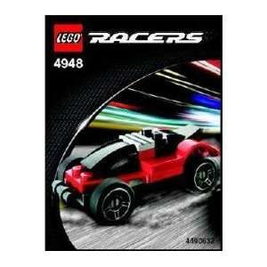 Lego Racers 4948 Red Racer Brickmaster 2007: Toys & Games
