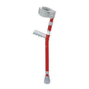  Forearm Crutch,Child,Red,1 Pair