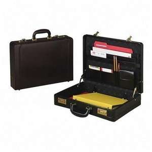  Sparco Products Expandable Leather Attache Case