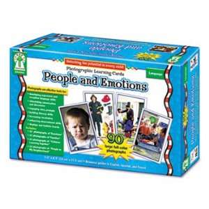  Photographic Learning Cards Boxed Set, People and Emotions 