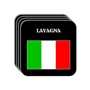  Italy   LAVAGNA Set of 4 Mini Mousepad Coasters 