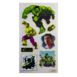  The Hulk Stickers (1 Sheet) Toys & Games