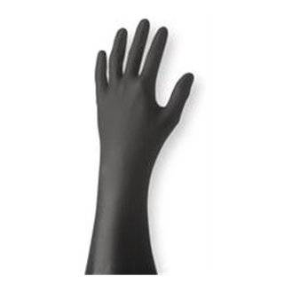   7700PFT Black Nitrile glove bx/50 gloves Large