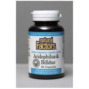 Acidophilus/Bifidus 10billion (90Capsules) Brand Natural Factors