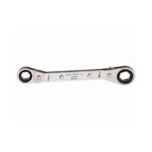 Klein Tools Fully Reversible Ratcheting Offset Box Wrench   3/8 X 7 