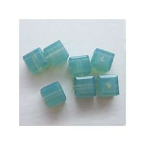  5601 Crystal Cube Beads 4MM Pacific Opal: Office Products