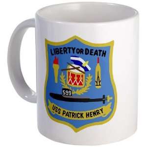  USS Patrick Henry SSBN 599 Military Mug by 