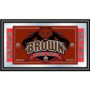 Trademark Global LRG1525 BRU Brown University Logo and Mascot Framed 
