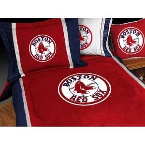    MLB Boston Red Sox MVP MicroSuede Comforter: Home & Kitchen