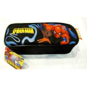 Black Spiderman Pencil Pouch Case
