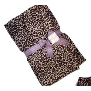 Sonoma Lavender Leopard Blanket   Wrap Yourself in this Soft, Plush 