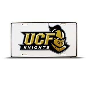   Knights College Metal College License Plate Wall Sign Tag: Automotive