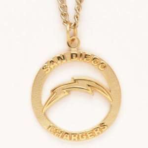 San Diego Chargers Official Logo Necklace:  Sports 