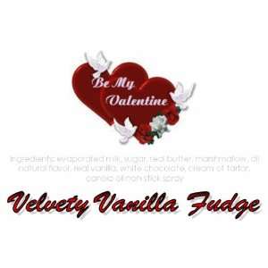 Be My Valentine Velvety Vanilla Fudge Box  Grocery 