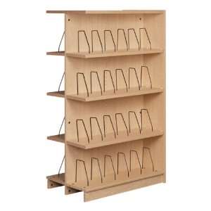  Double Sided Adjustable Shelving with Wire Loop Dividers 