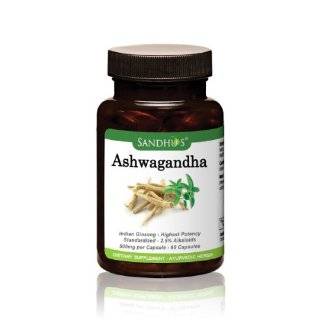 Ashwagandha Vegetarian 450mg Capsules 60 Ct.  Withania somnifera 