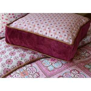  Caden Lane Modern Vintage Pink Square Pillow