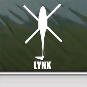  LYNX White Sticker Military Soldier Car Vinyl Window 