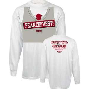   Football Fear The Vest Smack Long Sleeve T Shirt