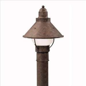   Light Outdoor Post Lantern in Old Brick (Set of 3): Home Improvement