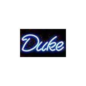  NCAA Duke Blue Devils Logo Neon Lighted Sign Sports 
