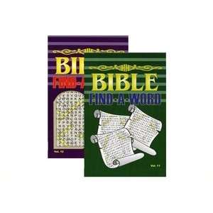  Bible Find A Word Puzzle Book Digest Size: Office Products