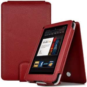  CaseCrown Regal Flip Vertical Case (Red) for  Kindle 