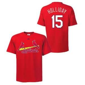  Youth St. Louis Cardinals #15 Matt Holliday Name & Number 