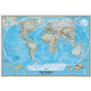  National Geographic RE00620506 World Classic Map   Spanish 