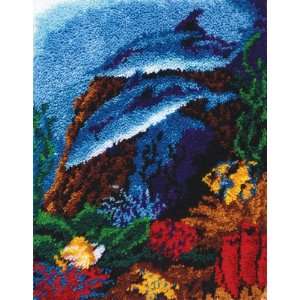  Under The Sea Latch Hook Rug Kit Arts, Crafts & Sewing